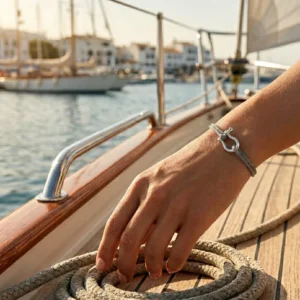 Bracelet Voile BONIDAY porté au poignet