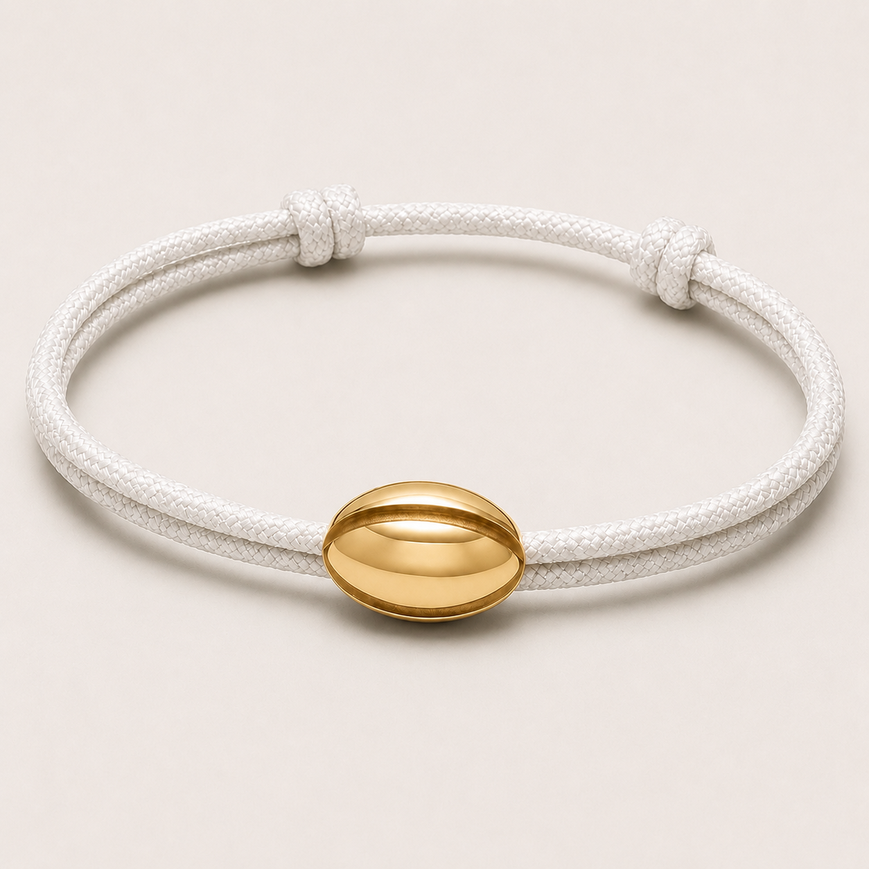 Bracelet ballon rugby plaqué argent – Image 3